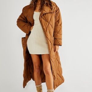 Free people Joanna maxi puffer jacket